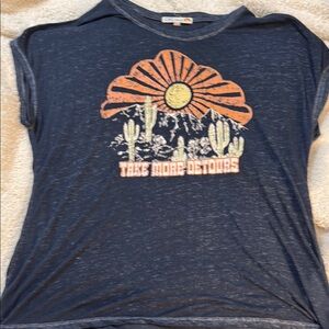 C&C California Blue Casual Tee